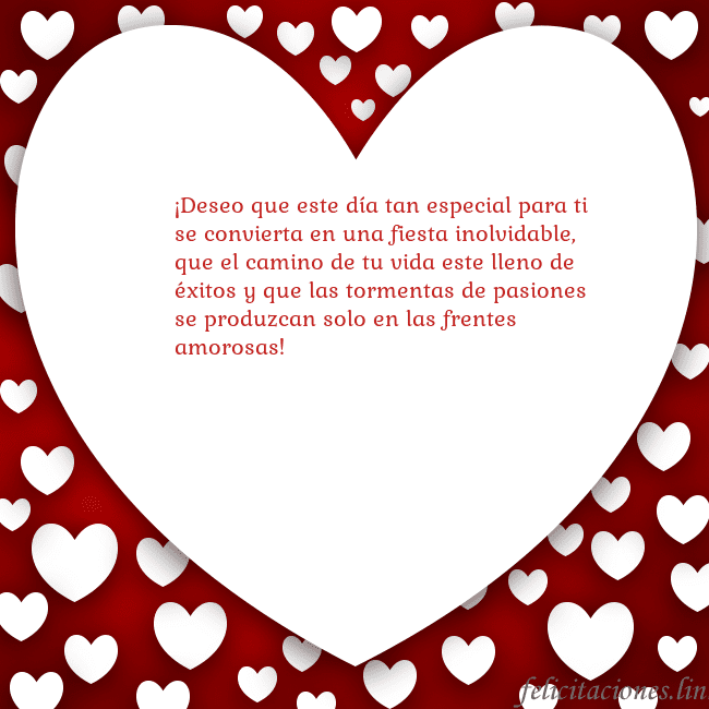 Tarjeta con un gran corazón