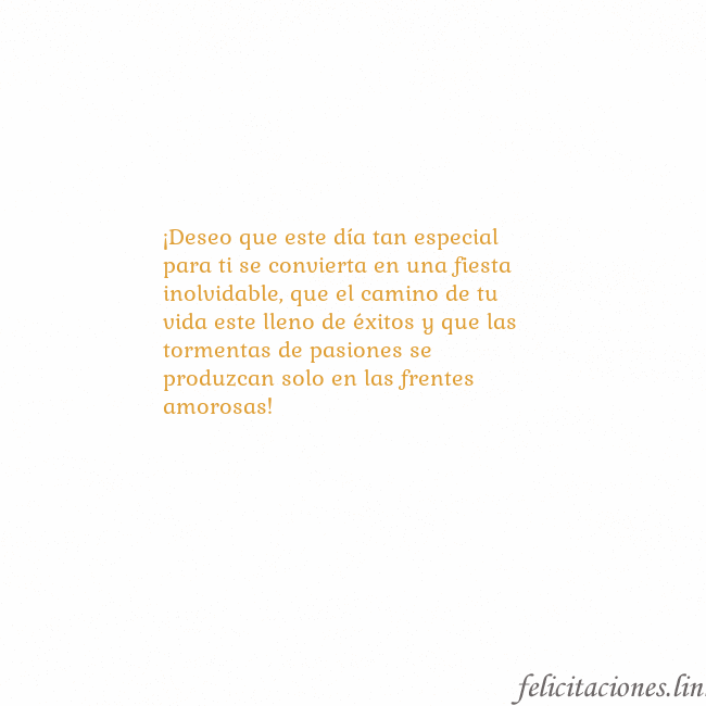 Gif animado corazón dorado ¡Deseo que este día tan especial para ti se convie Gif animado corazón dorado
