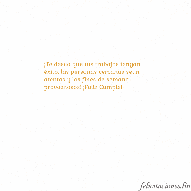 Gif animado corazón dorado ¡Te deseo que tus trabajos tengan éxito, las perso Gif animado corazón dorado