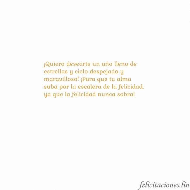 Gif animado corazón dorado ¡Quiero desearte un año lleno de estrellas y cielo Gif animado corazón dorado