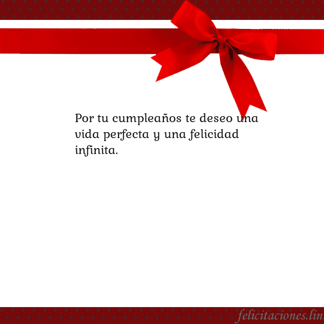 Tarjeta con cinta roja