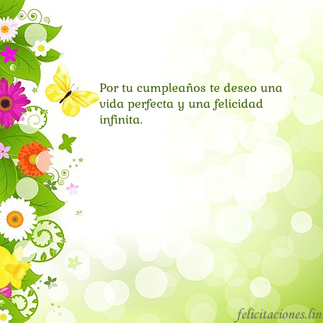 Tarjeta con flores y mariposas