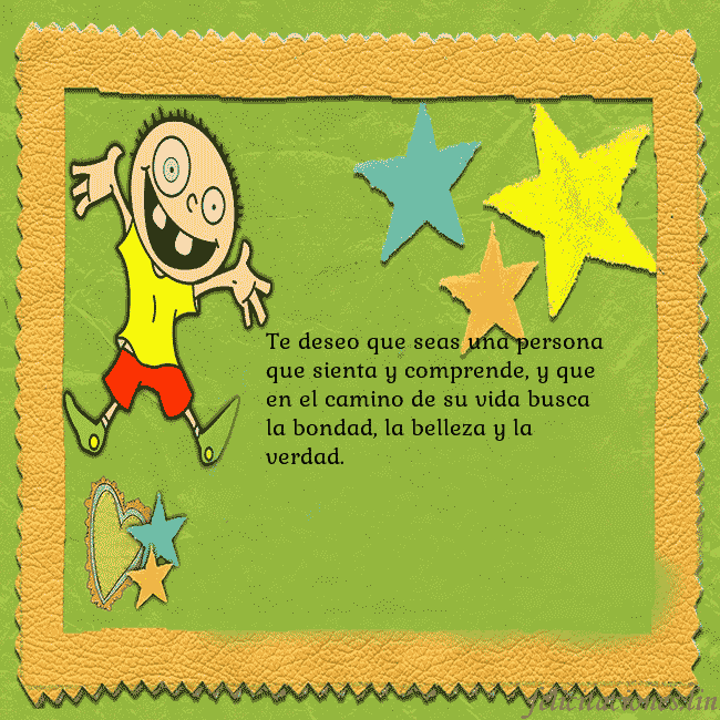 Tarjeta de cumpleaños con un chico divertido Te deseo que seas una persona que sienta y compren Tarjeta de cumpleaños con un chico divertido