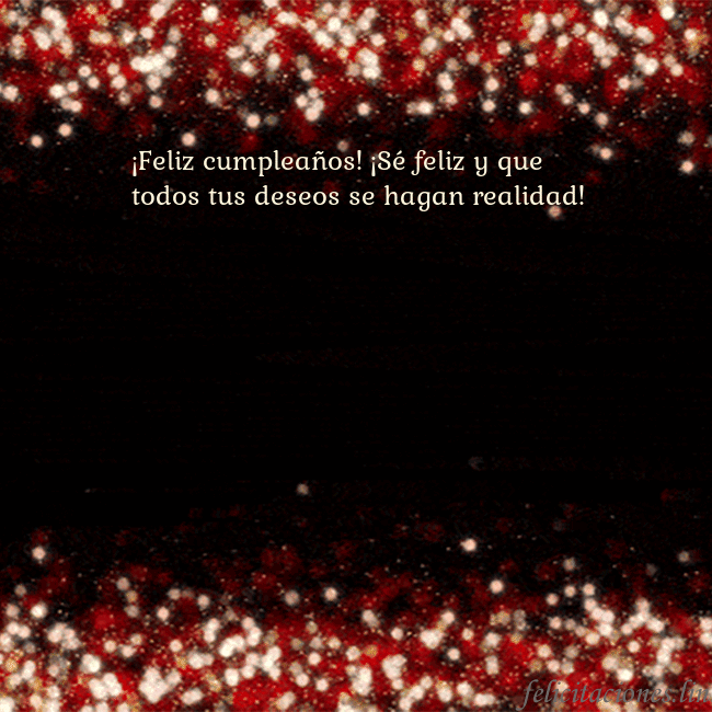 Postal animada intermitente negro-rojo