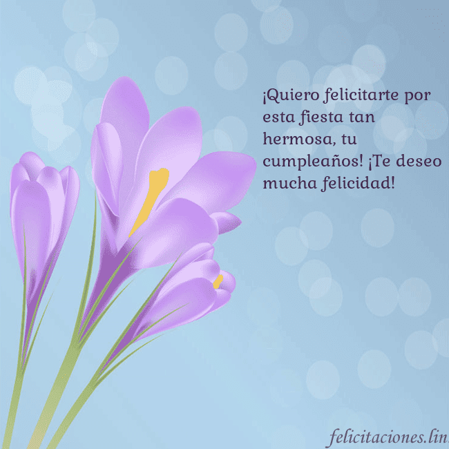 Tarjeta con crocus