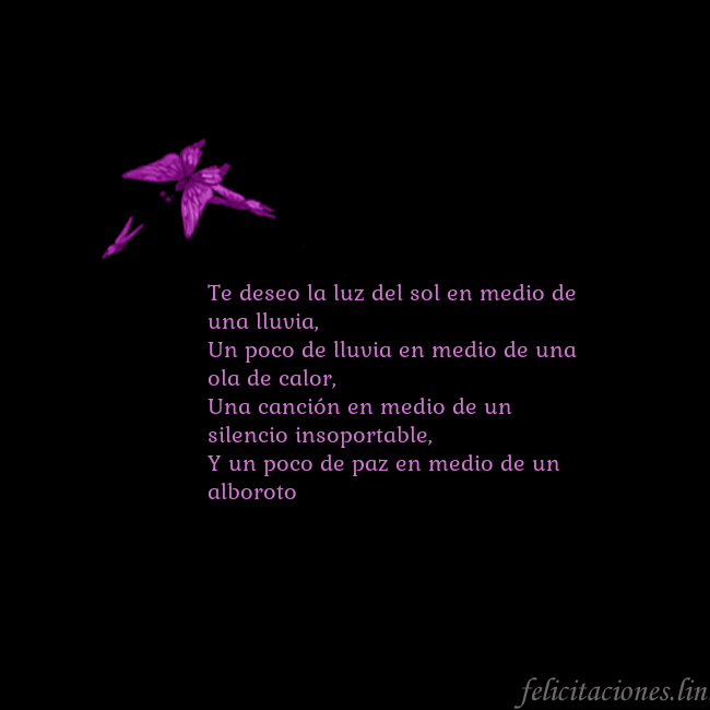 Tarjeta de cumpleaños con mariposas volando