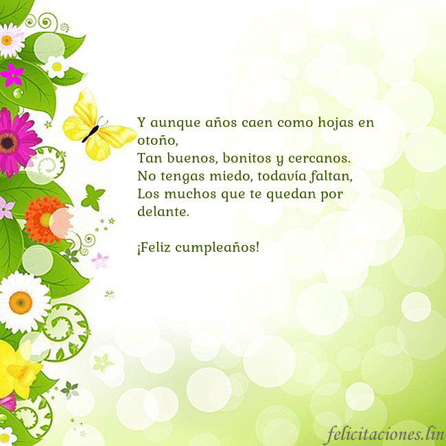 Tarjeta con flores y mariposas