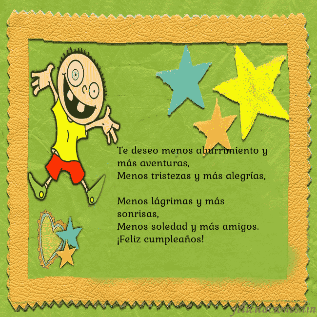 Tarjeta de cumpleaños con un chico divertido Te deseo menos aburrimiento y más aventuras,
Menos Tarjeta de cumpleaños con un chico divertido