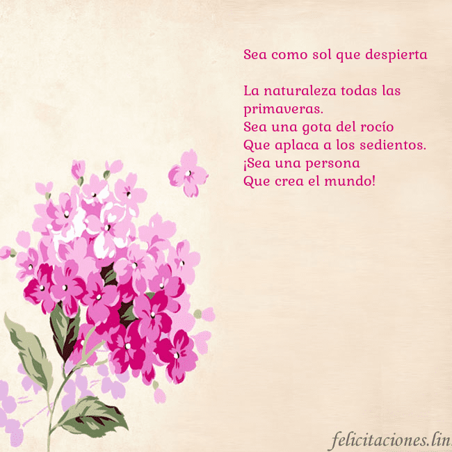 Tarjeta de cumpleaños con hortensias pintadas Sea como sol que despierta
La naturaleza todas la Tarjeta de cumpleaños con hortensias pintadas