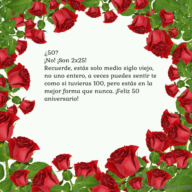 Tarjeta con con muchas rosas