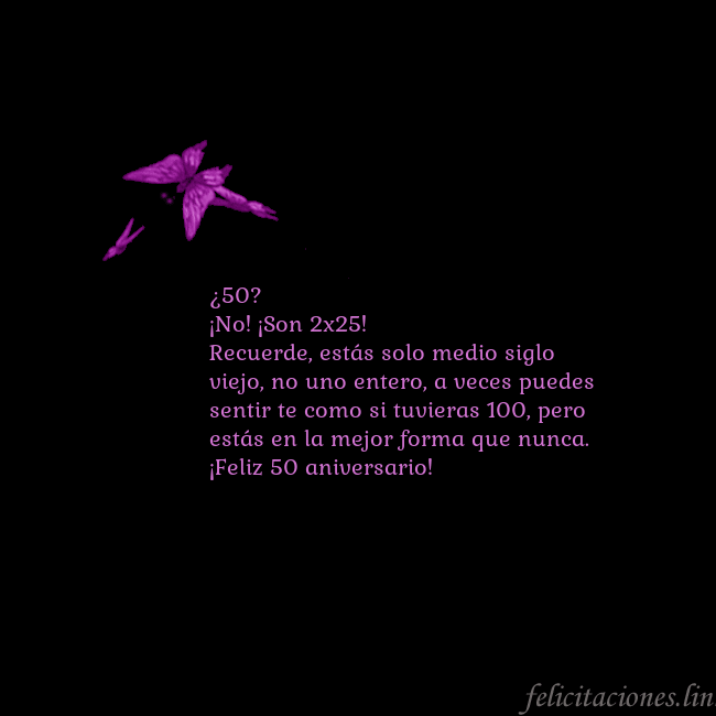 Tarjeta de cumpleaños con mariposas volando