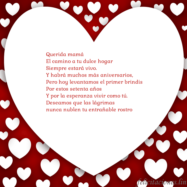 Tarjeta con un gran corazón