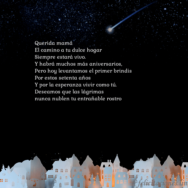 Tarjeta negra con un cometa