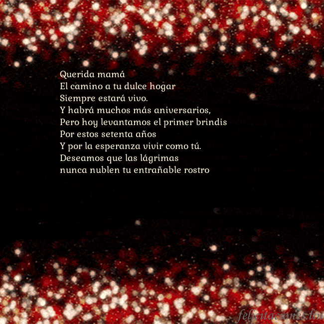 Postal animada intermitente negro-rojo