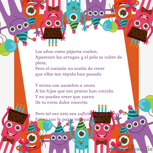 Tarjeta con monstruos