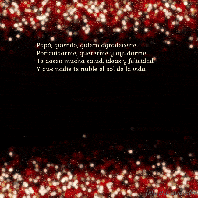 Postal animada intermitente negro-rojo