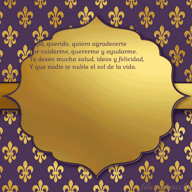 Tarjeta de cumpleaños de lujo púrpura