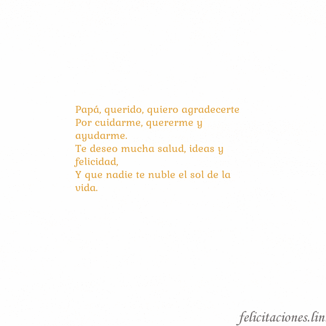 Gif animado corazón dorado Papá, querido, quiero agradecerte
Por cuidarme, qu Gif animado corazón dorado