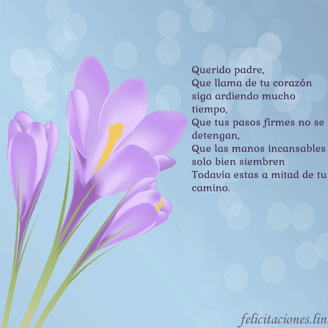 Tarjeta con crocus