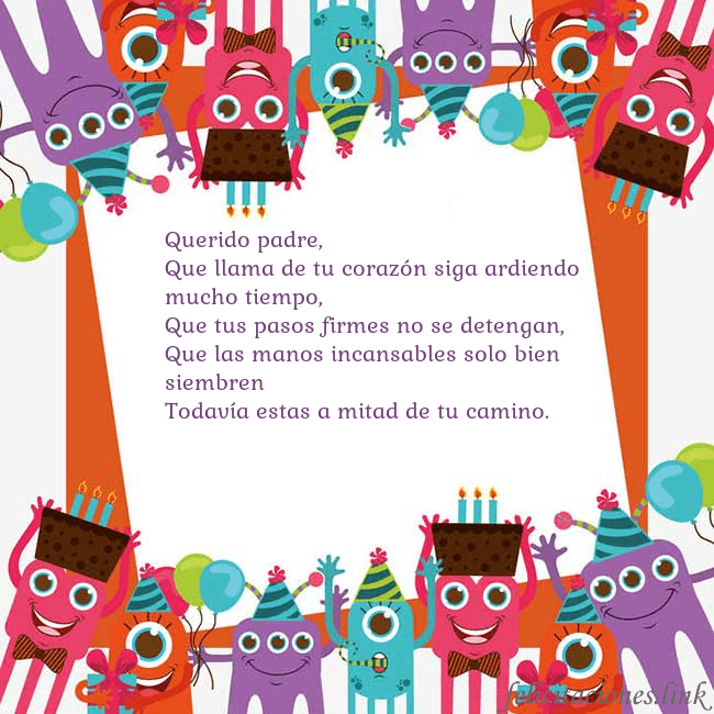 Tarjeta con monstruos