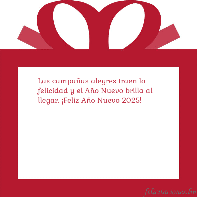 Tarjeta de felicitación - un regalo rojo