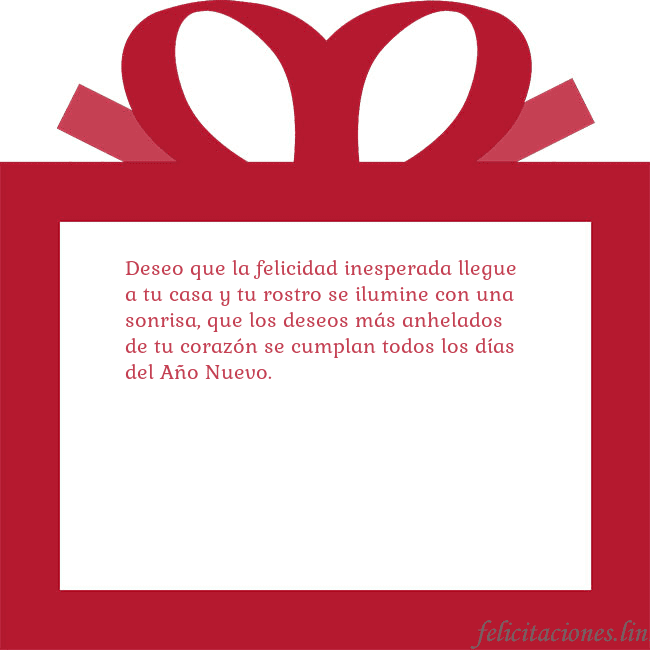 Tarjeta de felicitación - un regalo rojo
