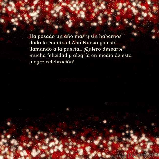 Postal animada intermitente negro-rojo