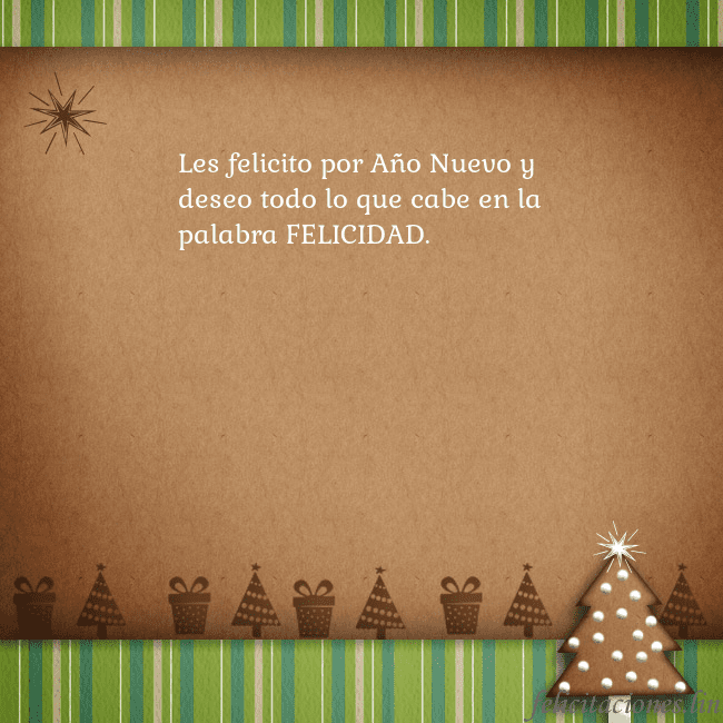 Tarjeta con un árbol de pan de jengibre