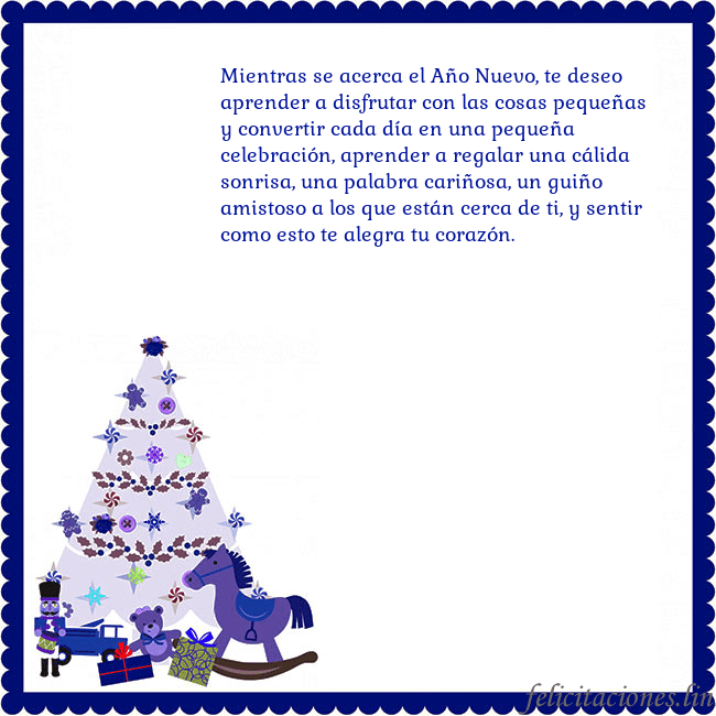 Tarjeta de felicitación con un árbol de Navidad y El Cascanueces Mientras se acerca el Año Nuevo, te deseo aprender Tarjeta de felicitación con un árbol de Navidad y El Cascanueces