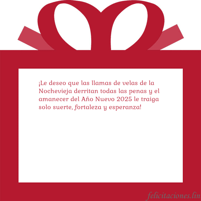 Tarjeta de felicitación - un regalo rojo