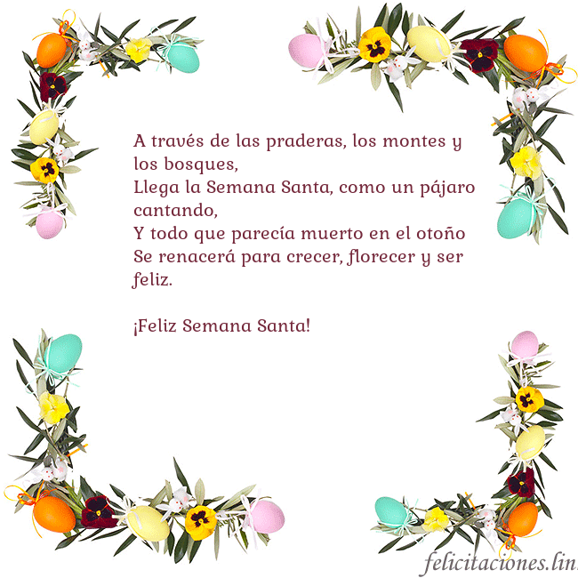 Tarjetas electrónicas de Pascua 4 A través de las praderas, los montes y los bosques Tarjetas electrónicas de Pascua 4