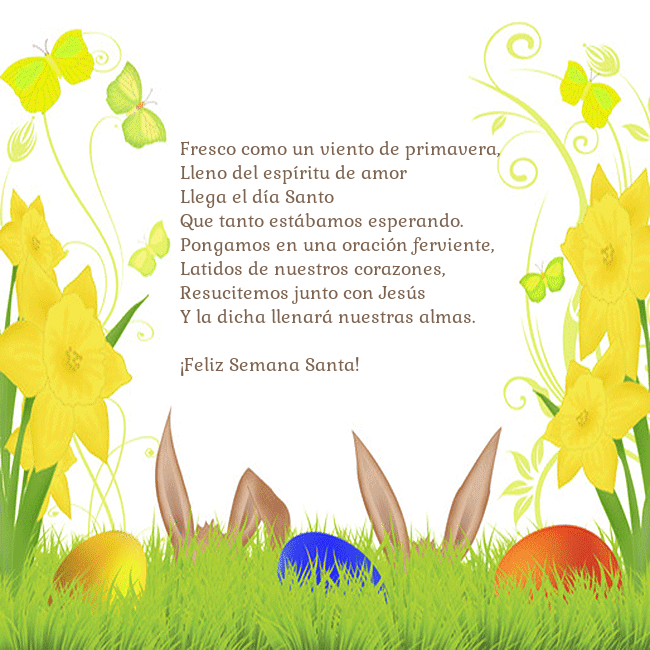 Tarjetas electrónicas de Pascua 11 Fresco como un viento de primavera,
Lleno del espí Tarjetas electrónicas de Pascua 11