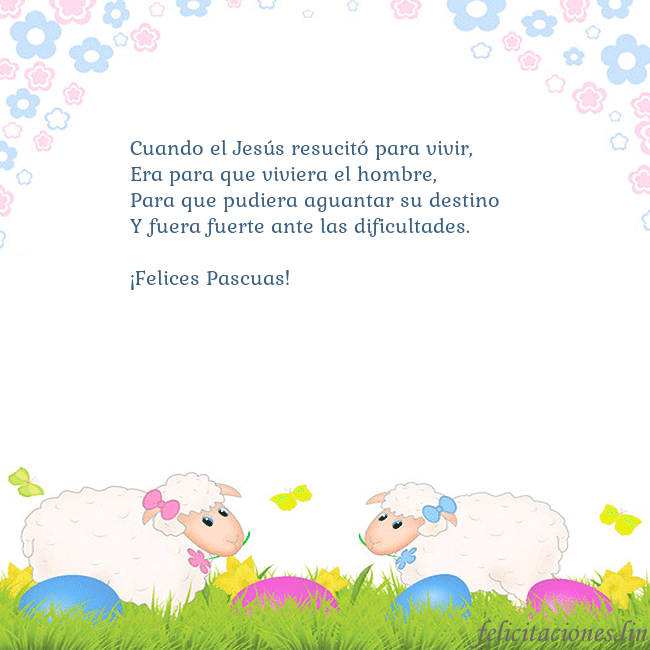 Tarjetas electrónicas de Pascua 10 Cuando el Jesús resucitó para vivir,
Era para que Tarjetas electrónicas de Pascua 10