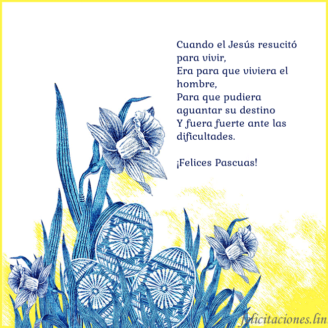 Tarjetas electrónicas de Pascua 16 Cuando el Jesús resucitó para vivir,
Era para que Tarjetas electrónicas de Pascua 16