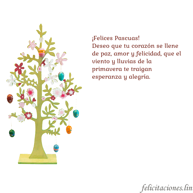 Tarjetas electrónicas de Pascua 1 ¡Felices Pascuas!
Deseo que tu corazón se llene de Tarjetas electrónicas de Pascua 1