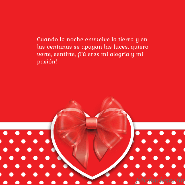 Tarjetas de San Valentín 2 Cuando la noche envuelve la tierra y en las ventan Tarjetas de San Valentín 2