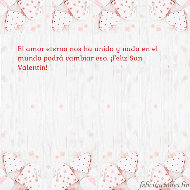 Tarjeta con corazones blancos