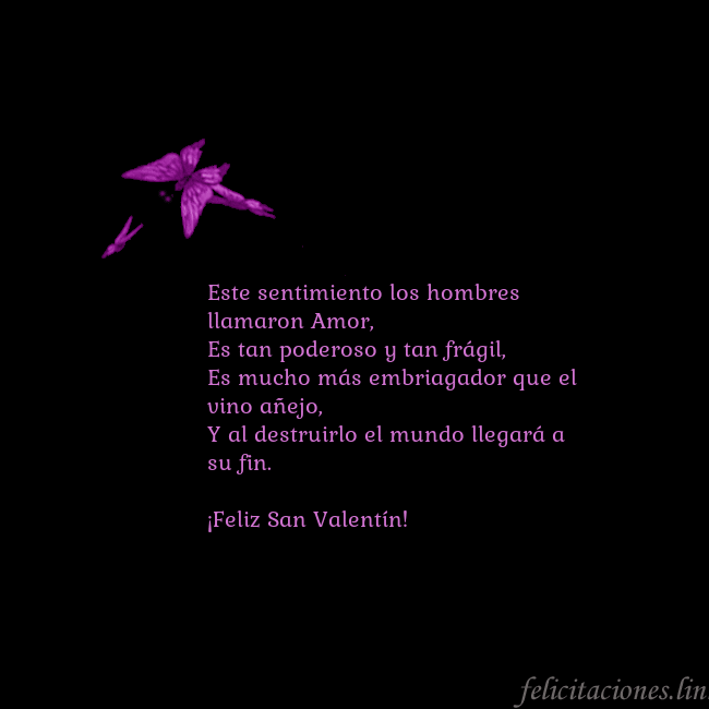 Tarjeta de cumpleaños con mariposas volando Este sentimiento los hombres llamaron Amor,
Es tan Tarjeta de cumpleaños con mariposas volando