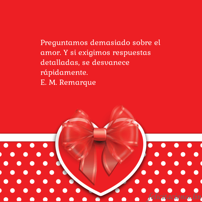 Tarjetas de San Valentín 2 Preguntamos demasiado sobre el amor. Y si exigimos Tarjetas de San Valentín 2