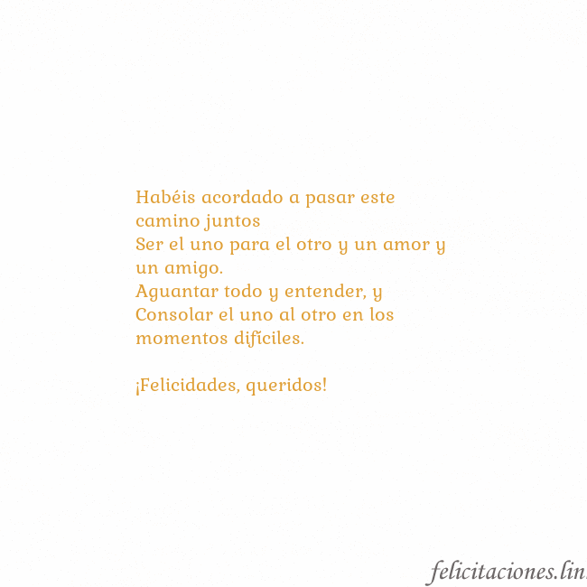 Gif animado corazón dorado Habéis acordado a pasar este camino juntos
Ser el Gif animado corazón dorado