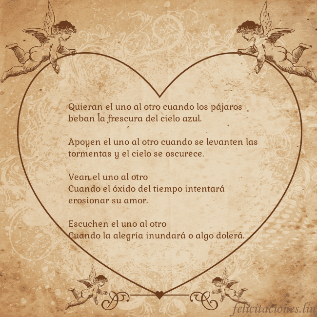 Tarjetas de San Valentín 8 Quieran el uno al otro cuando los pájaros beban la Tarjetas de San Valentín 8