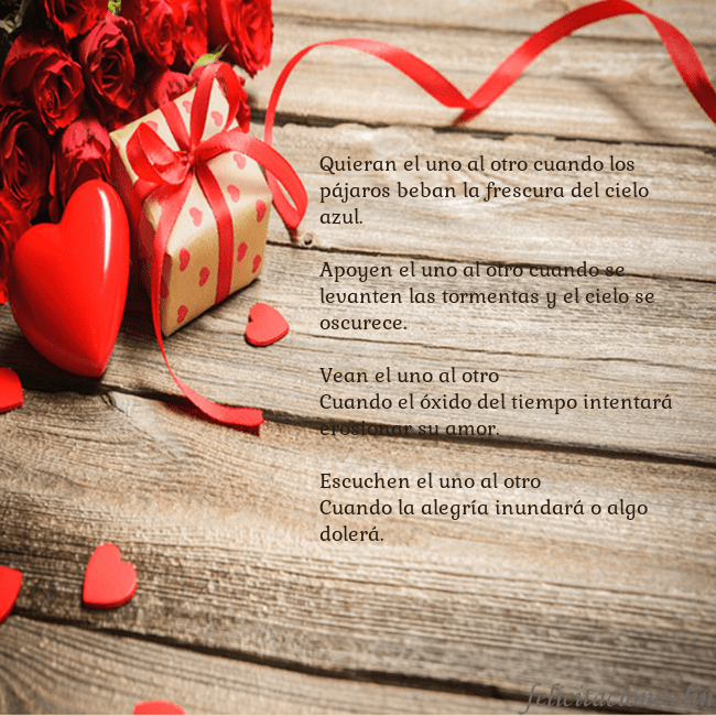 Tarjeta con con corazón rojo Quieran el uno al otro cuando los pájaros beban la Tarjeta con con corazón rojo