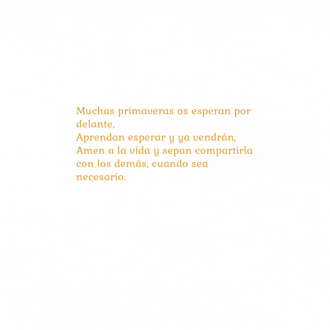 Gif animado corazón dorado Muchas primaveras os esperan por delante,
Aprendan Gif animado corazón dorado