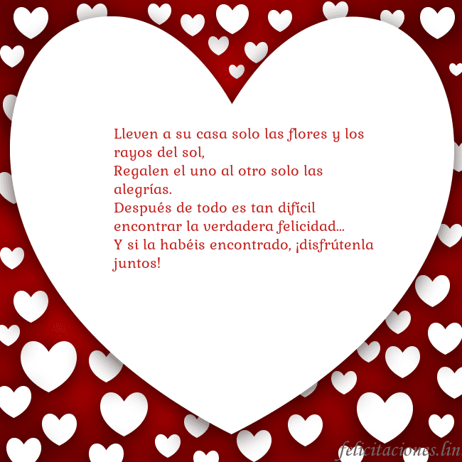 Tarjeta con un gran corazón Lleven a su casa solo las flores y los rayos del s Tarjeta con un gran corazón