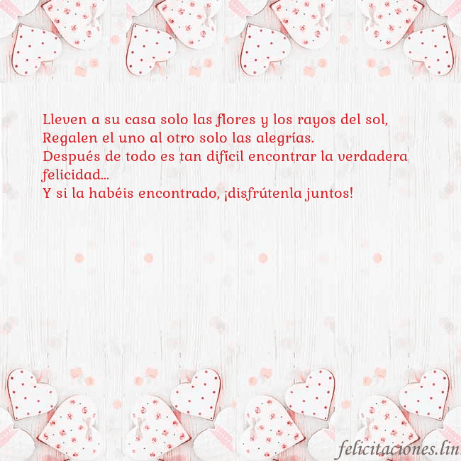 Tarjeta con corazones blancos Lleven a su casa solo las flores y los rayos del s Tarjeta con corazones blancos