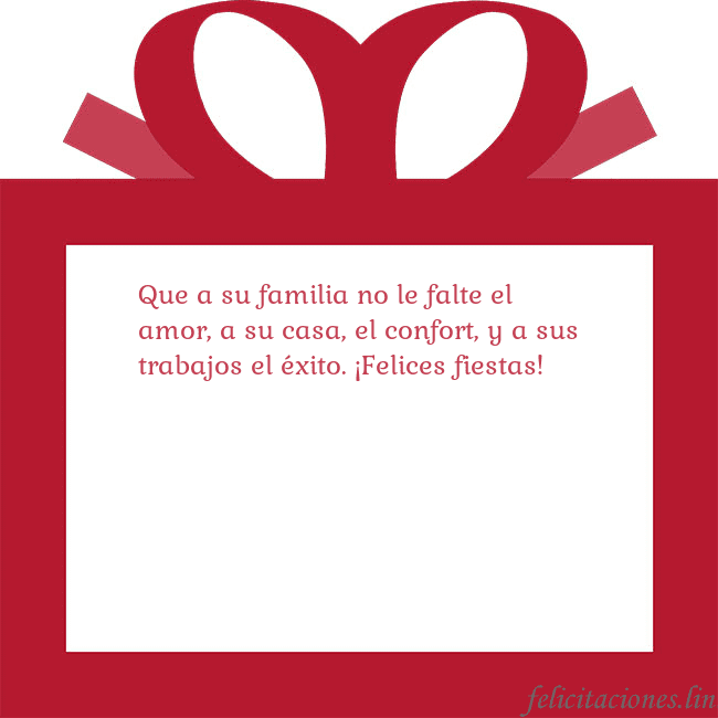 Tarjeta de felicitación - un regalo rojo
