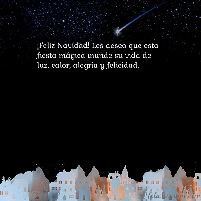 Tarjeta con un cometa
