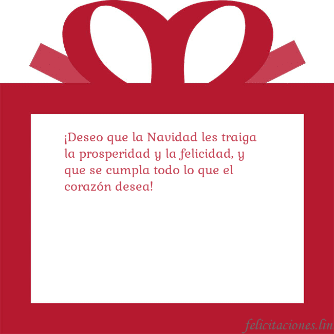 Tarjeta de felicitación - un regalo rojo