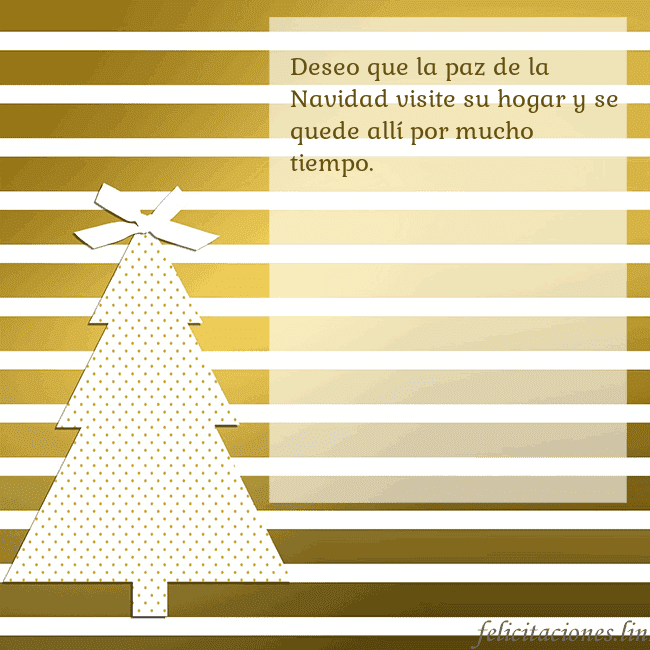 Tarjeta de felicitación de árbol de Navidad dorado brillante