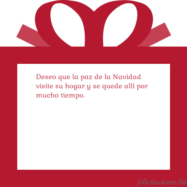 Tarjeta de felicitación - un regalo rojo